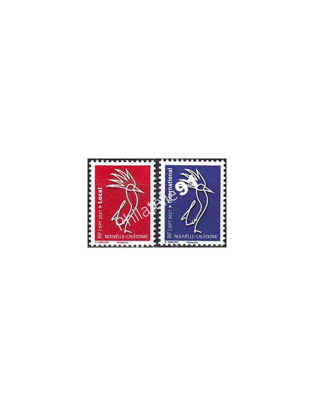 NOUVELLE CALEDONIE, n° 1403 à 1404, collection timbres Dom-Tom