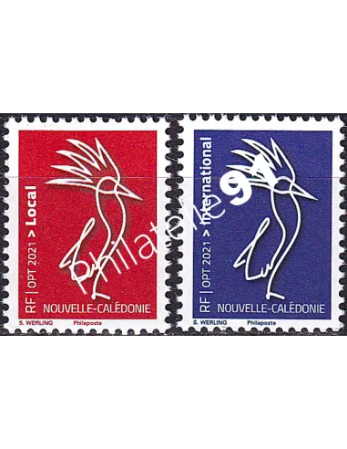 NOUVELLE CALEDONIE, n° 1403 à 1404, collection timbres Dom-Tom