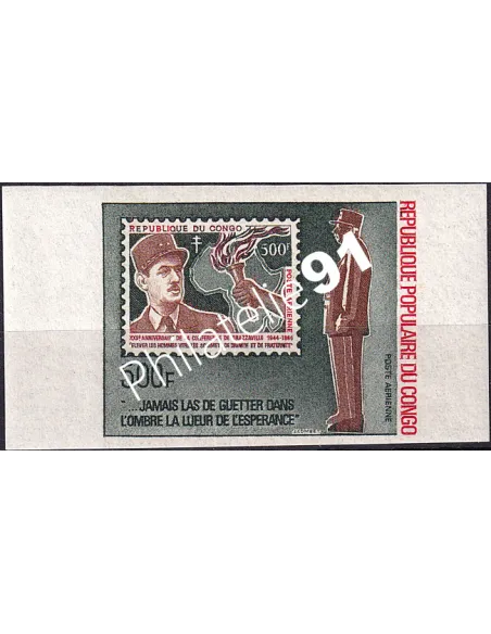 Congo, PA n° 134 non dentelé, timbres Colonies françaises