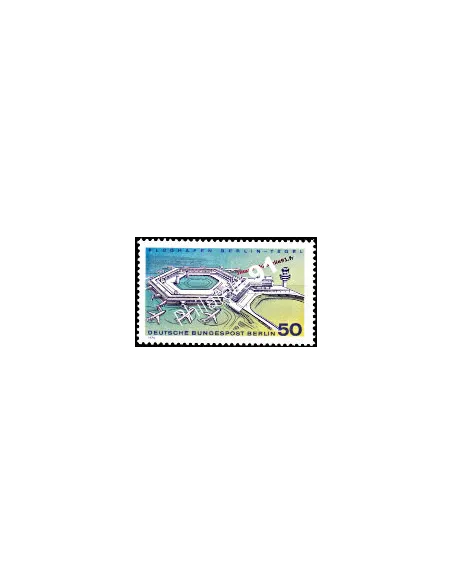 Timbre de BERLIN - n°  441 - Thématique : Avions