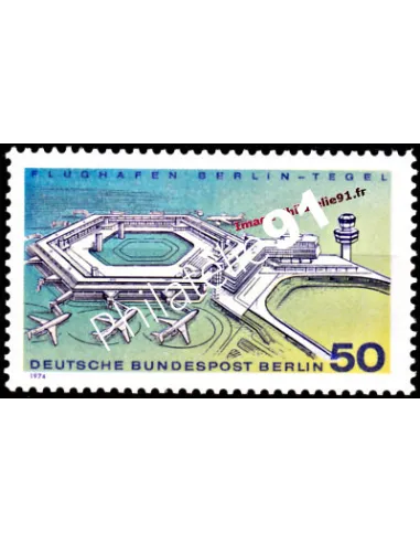 Timbre de BERLIN - n°  441 - Thématique : Avions