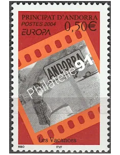 n° 594 - Europa 2004 - les vacances