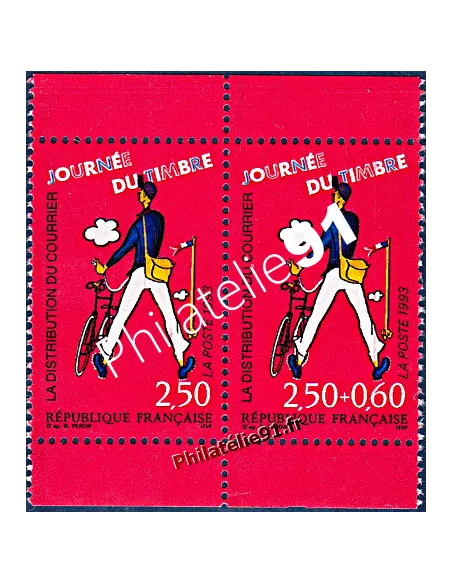 Timbre de France n° 2793A - Journée du timbre. Les métiers de la Poste
