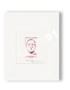 Nouvelle-Calédonie, Épreuve d'artiste, PA n° 274, timbres Dom-Tom