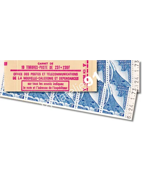 Nouvelle-Calédonie - Carnet n° C139 - Collection timbres Dom-Tom