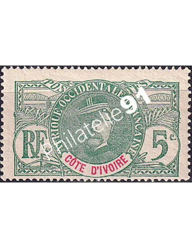 Cote d'Ivoire, n° 24 charnière, Timbres colonies françaises