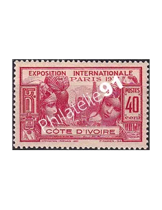 Cote d'Ivoire, n° 135 charnière, Timbres colonies françaises