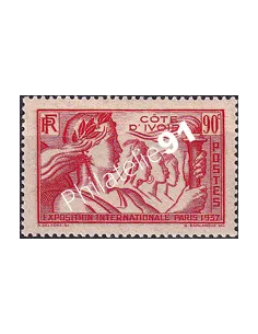Cote d'Ivoire, n° 137, Timbres colonies françaises
