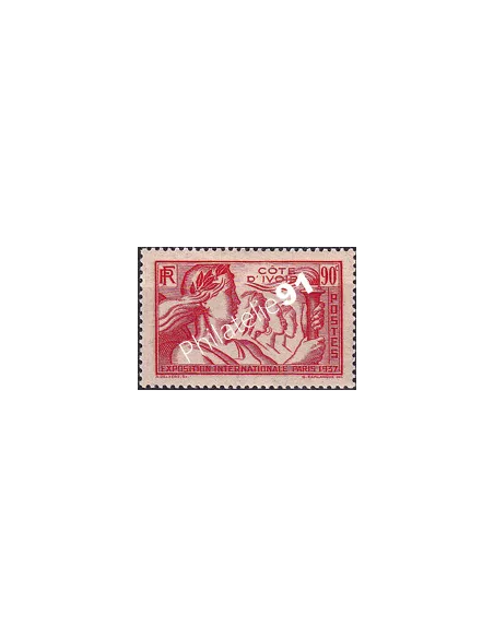 Cote d'Ivoire, n° 137 charnière, Timbres colonies françaises
