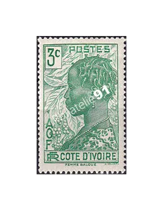 Cote d'Ivoire, n° 151 charnière, Timbres colonies françaises