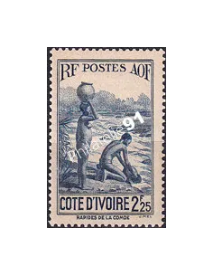 Cote d'Ivoire, n° 160, Timbres colonies françaises