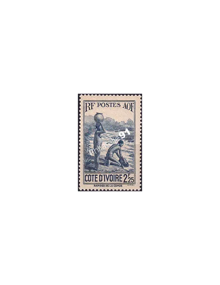 Cote d'Ivoire, n° 160, Timbres colonies françaises