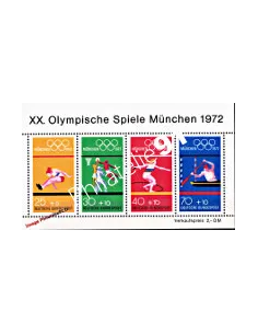 Bloc- feuillet n°  7 d'ALLEMAGNE - RFA - Jeux Olympiques de Munich