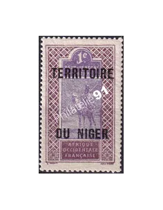 NIGER, n° 1 charnière, Timbres des Colonies françaises