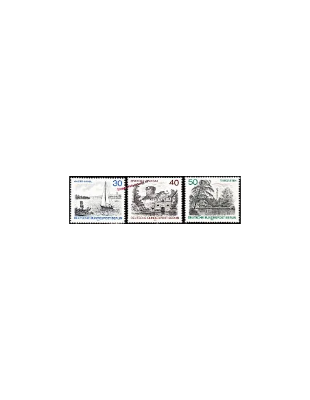 Timbres neufs de BERLIN - n°  492 à 494