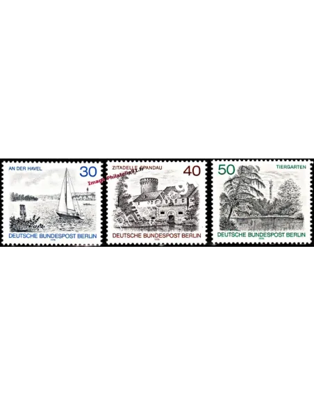 Timbres neufs de BERLIN - n°  492 à 494