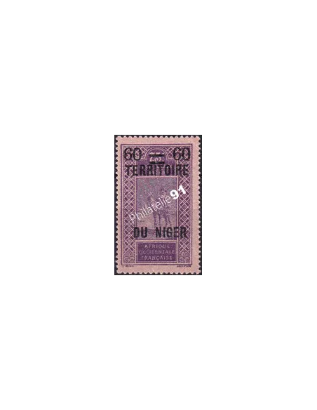 NIGER, n° 21, Timbres des Colonies françaises