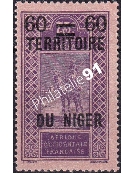 NIGER, n° 21, Timbres des Colonies françaises