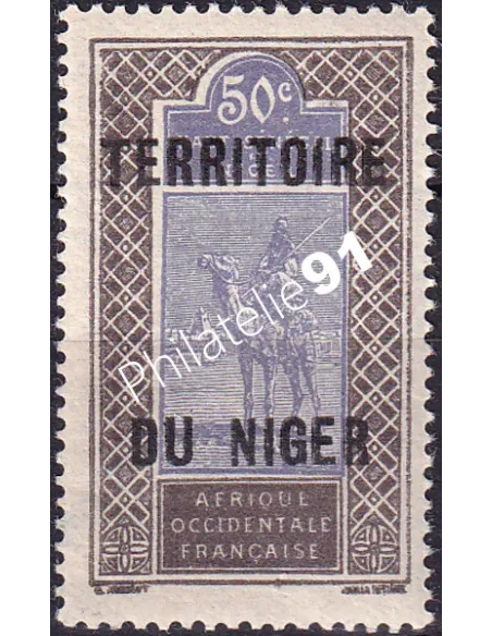 NIGER, n° 27 charnière, Timbres des Colonies françaises