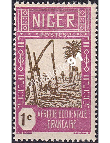 NIGER, n° 29, Timbres des Colonies françaises
