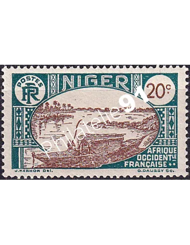 NIGER, n° 35, Timbres des Colonies françaises