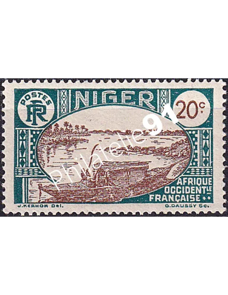 NIGER, n° 35, Timbres des Colonies françaises