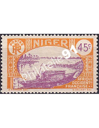 NIGER, n° 40, Timbres des Colonies françaises