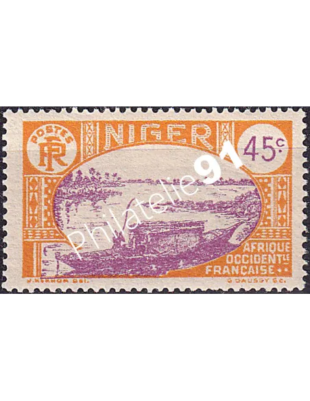 NIGER, n° 40 charnière, Timbres des Colonies françaises
