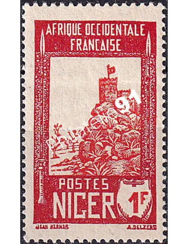 NIGER, n° 45A, Timbres des Colonies françaises
