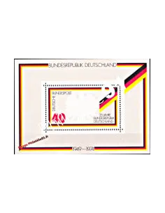 ALLEMAGNE - RFA - BF n°  9 - République fédérale allemande