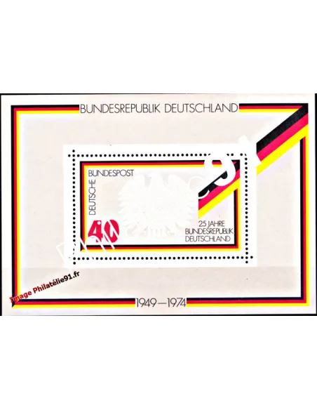 ALLEMAGNE - RFA - BF n°  9 - République fédérale allemande