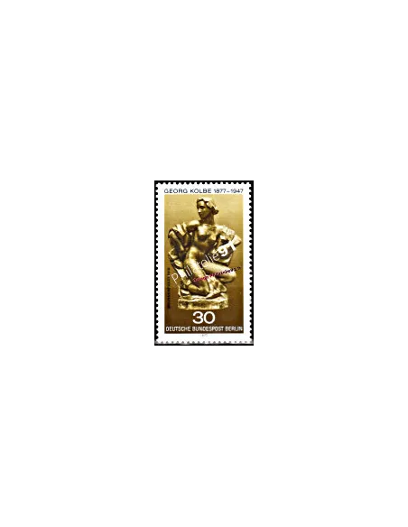 Timbre de BERLIN - n°  509 - Thématique : Art
