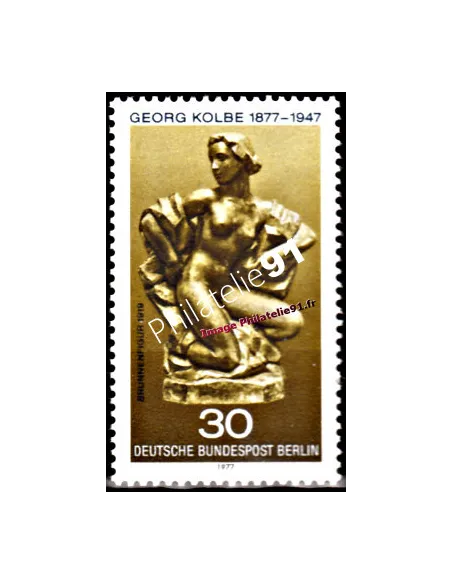 Timbre de BERLIN - n°  509 - Thématique : Art