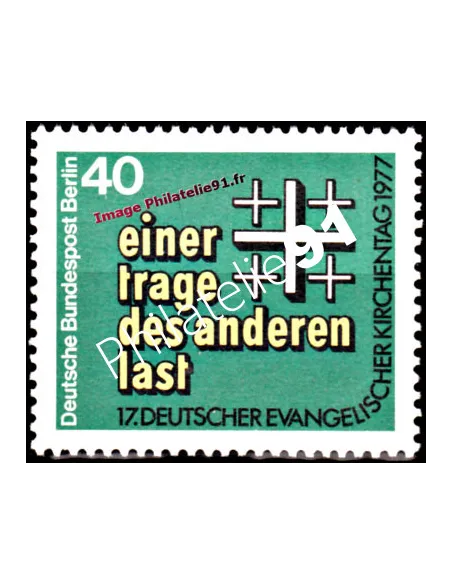 Timbre neuf de BERLIN - n°  510 - Thématique : Religion