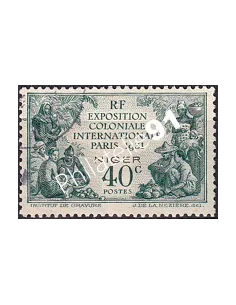 NIGER, n° 53 oblitéré, Timbres des Colonies françaises