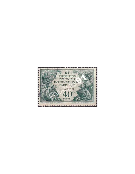 NIGER, n° 53 oblitéré, Timbres des Colonies françaises