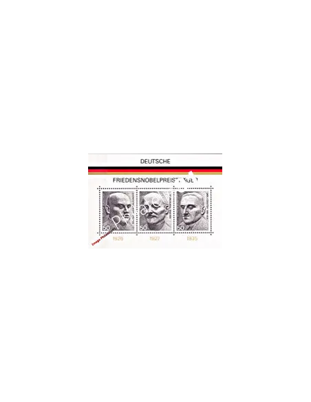 ALLEMAGNE - RFA - BF n° 10 - Prix Nobel de la paix