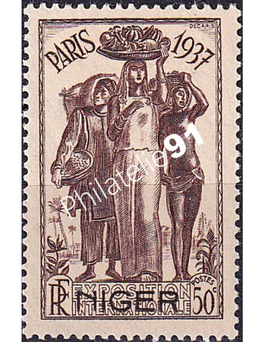 NIGER, n° 60, Timbres des Colonies françaises