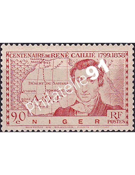 NIGER, n° 64 charnière, Timbres des Colonies françaises