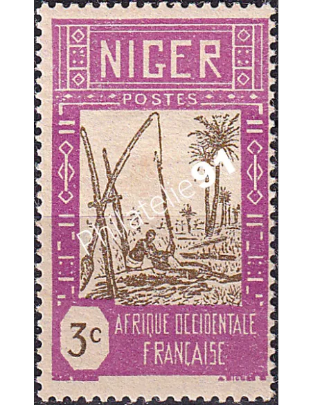 NIGER, n° 74, Timbres des Colonies françaises