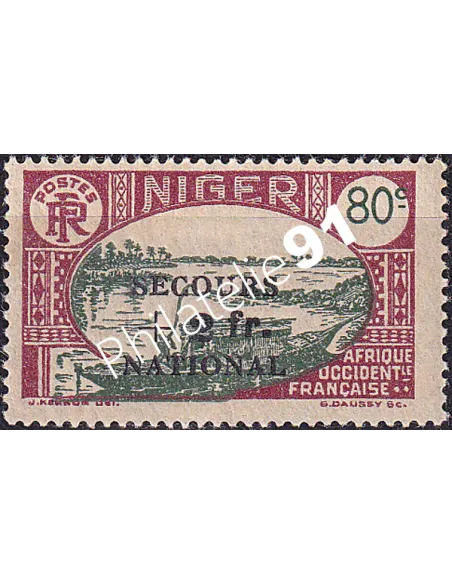 NIGER, n° 90 charnière, Timbres des Colonies françaises