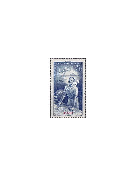 NIGER, PA n° 9 charnière, Timbres des Colonies françaises