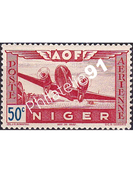 NIGER, PA n° 10, Timbres des Colonies françaises