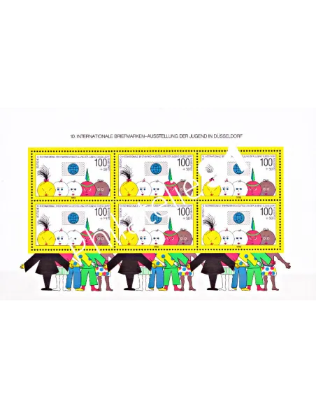 ALLEMAGNE - RFA - BF n° 20 - Expo philatélique de la Jeunesse -