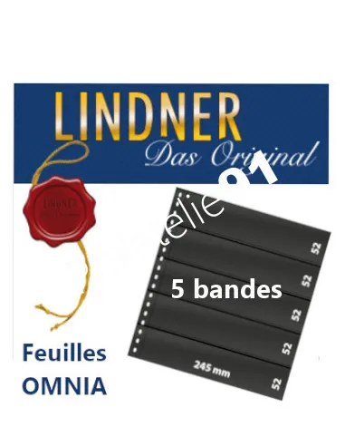 LINDNER - Feuilles classement OMNIA, Matériel philatélique