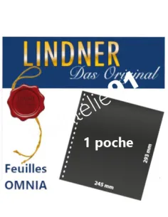 LINDNER - Feuilles classement OMNIA, Matériel philatélique