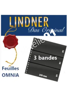 LINDNER - Feuilles classement OMNIA, Matériel philatélique