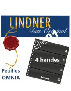 LINDNER - Feuilles classement OMNIA, Matériel philatélique