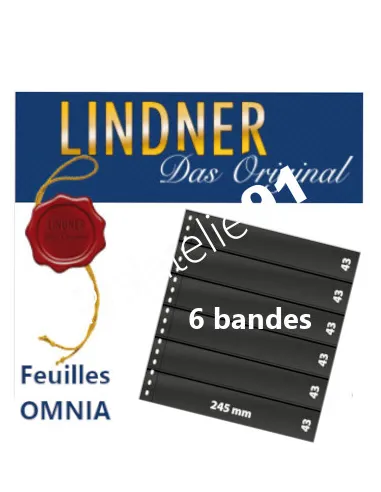 LINDNER - Feuilles classement OMNIA, Matériel philatélique