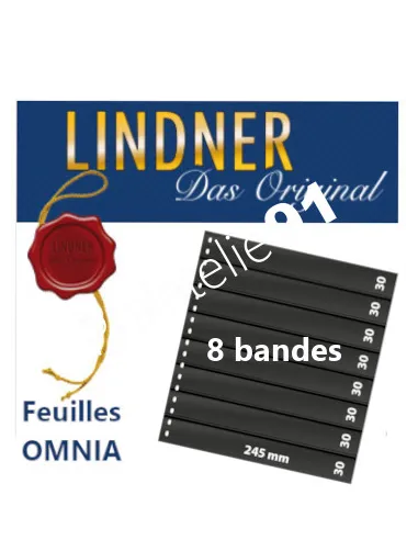 LINDNER - Feuilles classement OMNIA, Matériel philatélique